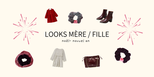 Looks mère/fille Noël et Nouvel an