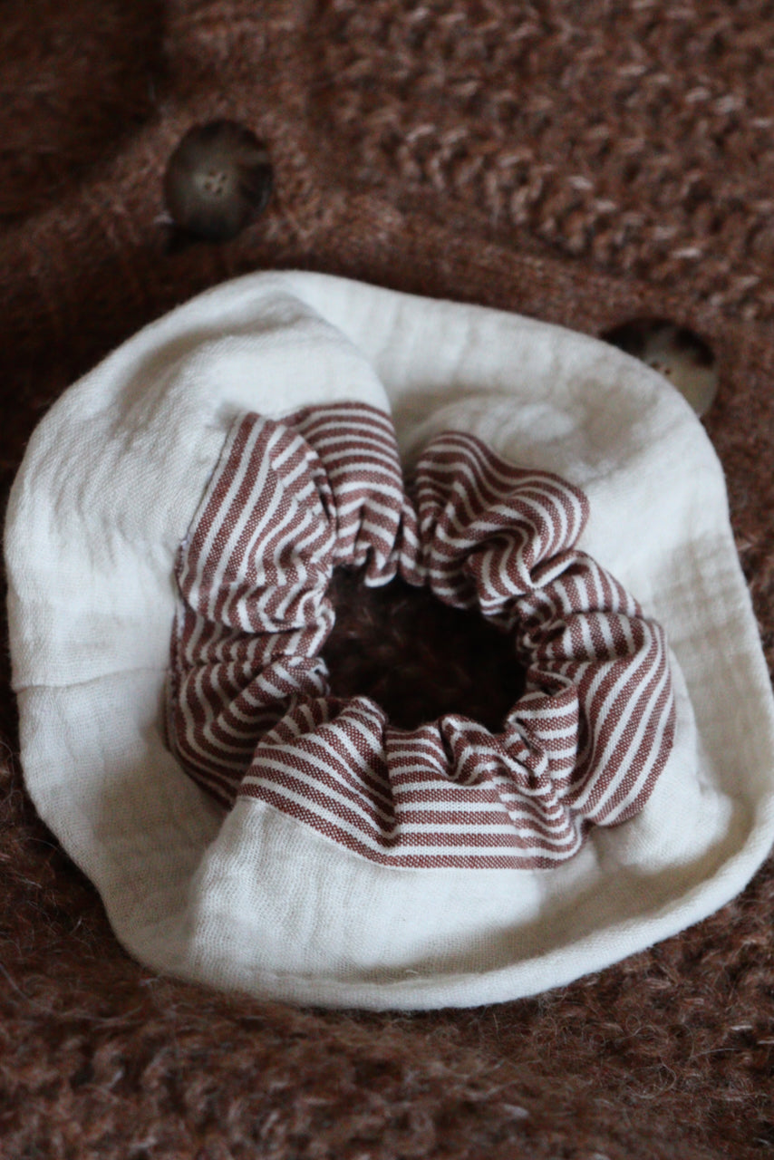 Poppy rayé Noisette