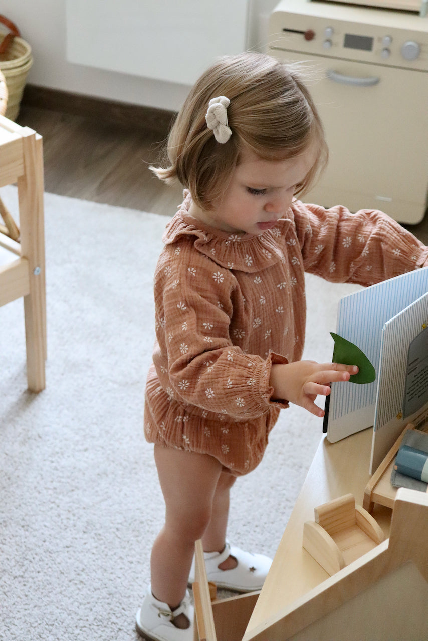 Gaston gaze fleurs Argile