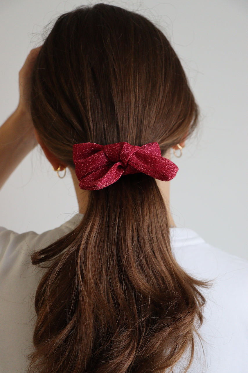 Louise Glitter Fuchsia