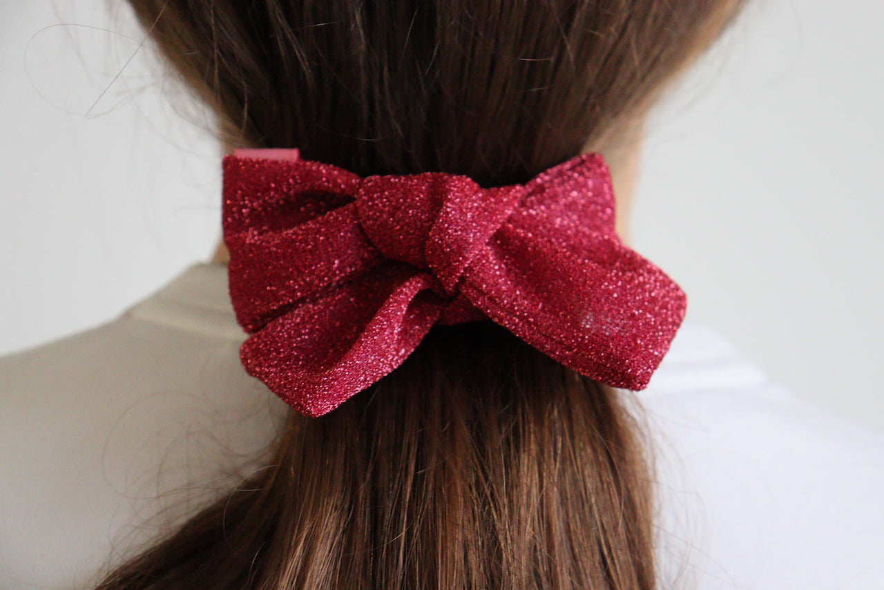 Louise Glitter Fuchsia
