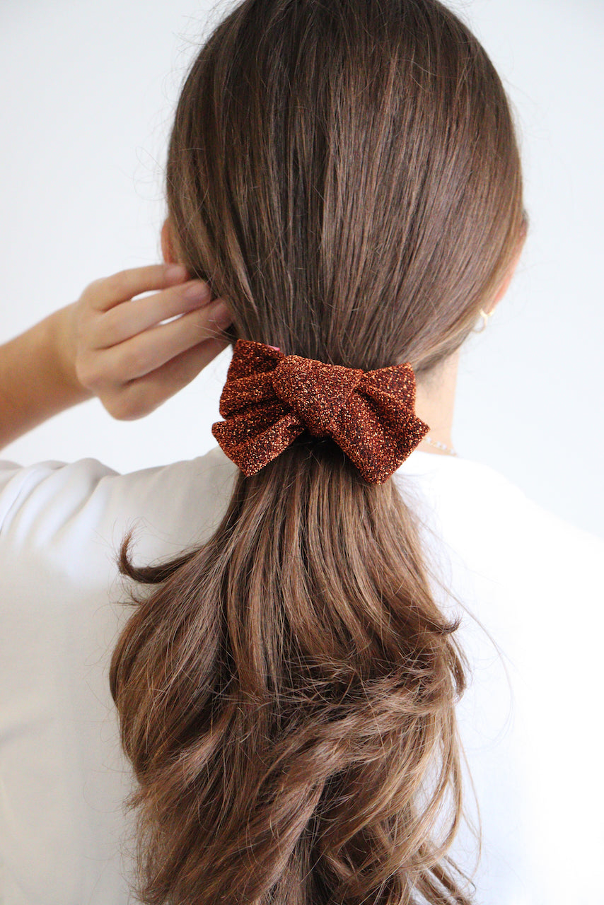 Louise Glitter Orange