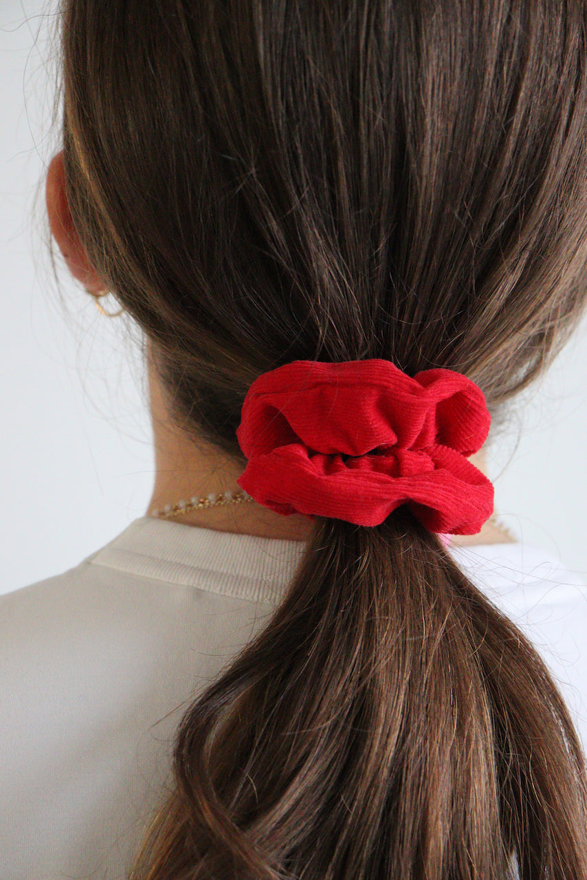 Bridget velours rouge