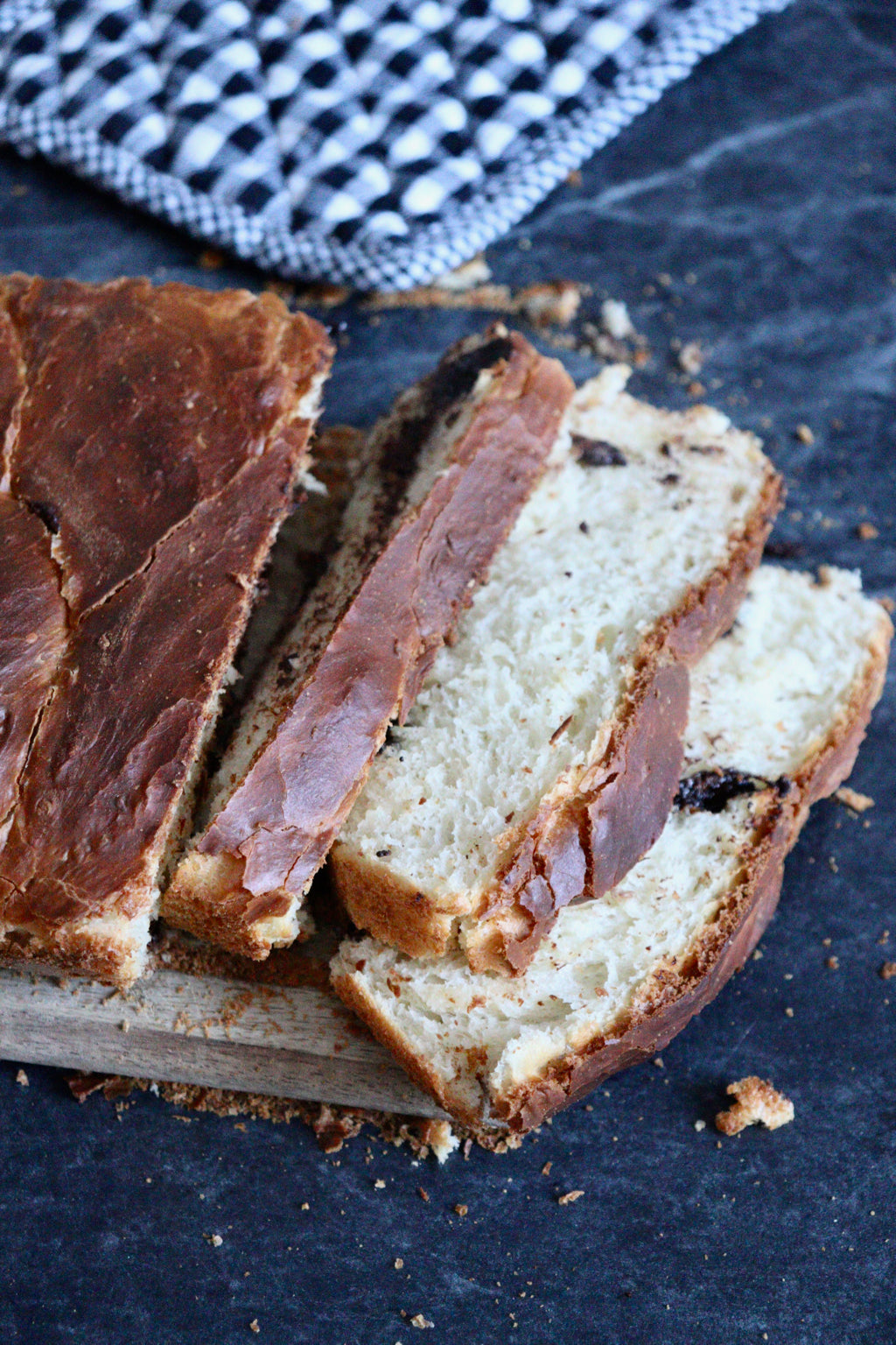 Brioche pépites de chocolat