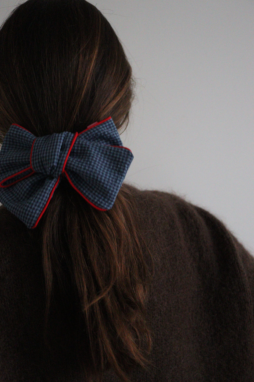 Anja Seersucker bleu