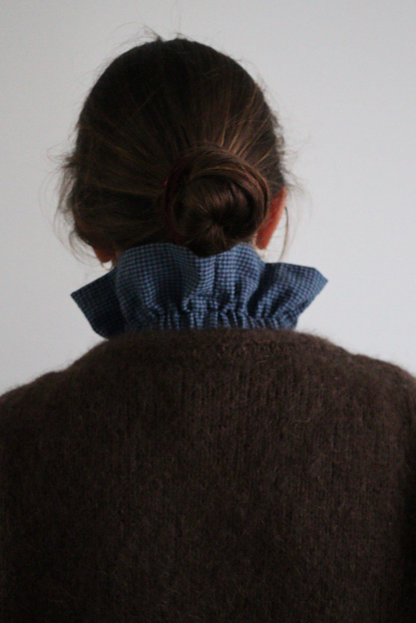 Barry seersucker bleu