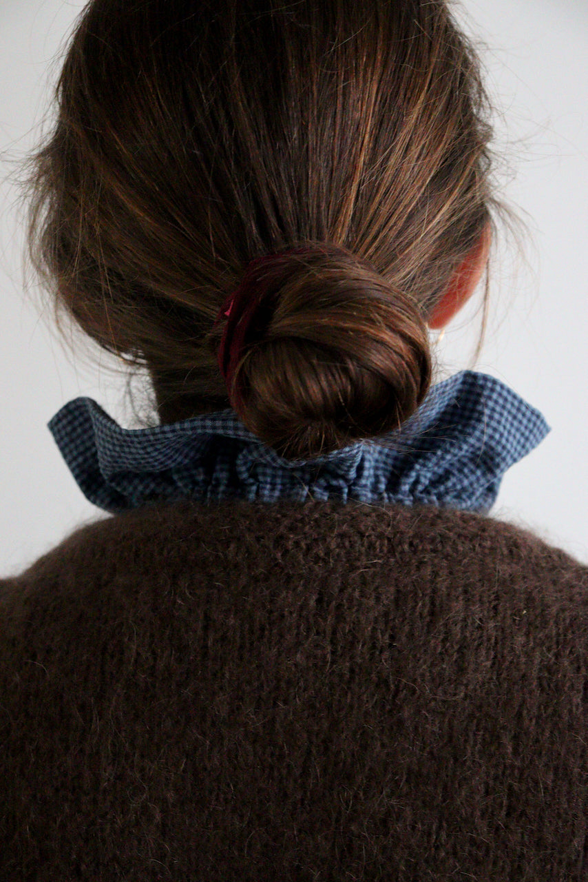 Barry seersucker bleu