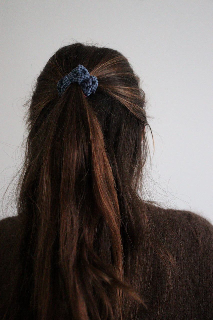 Gaby seersucker bleu