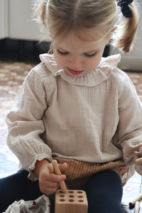 Gaston Velours Camel