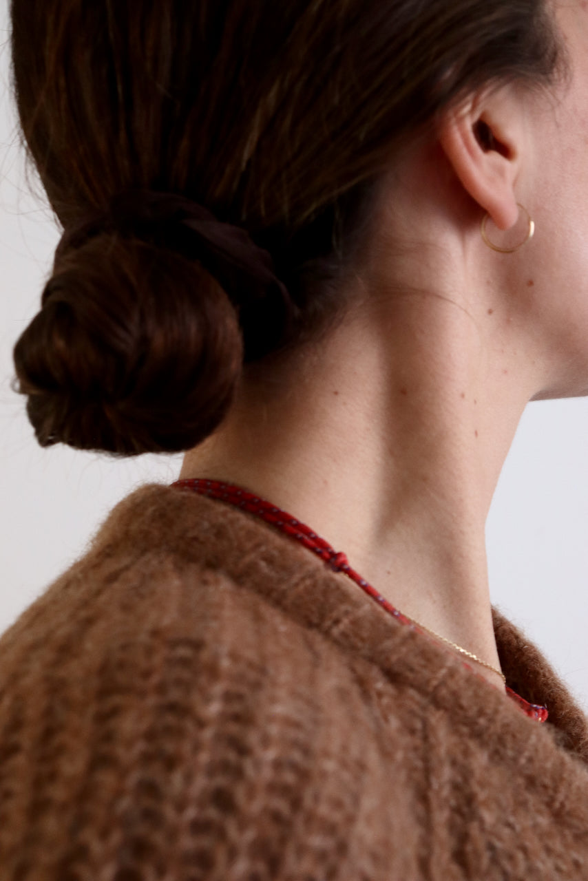 Bridget velours marron