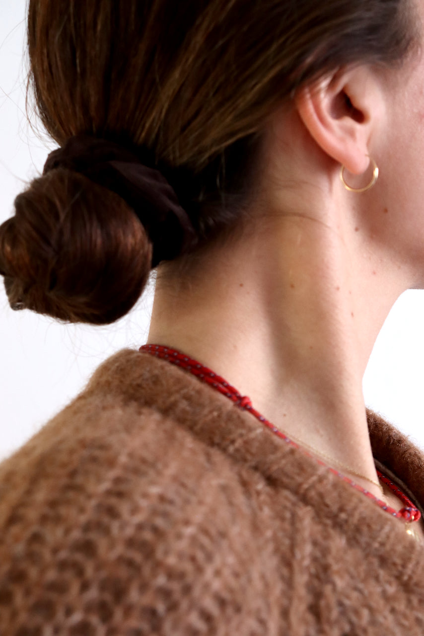 Bridget velours marron