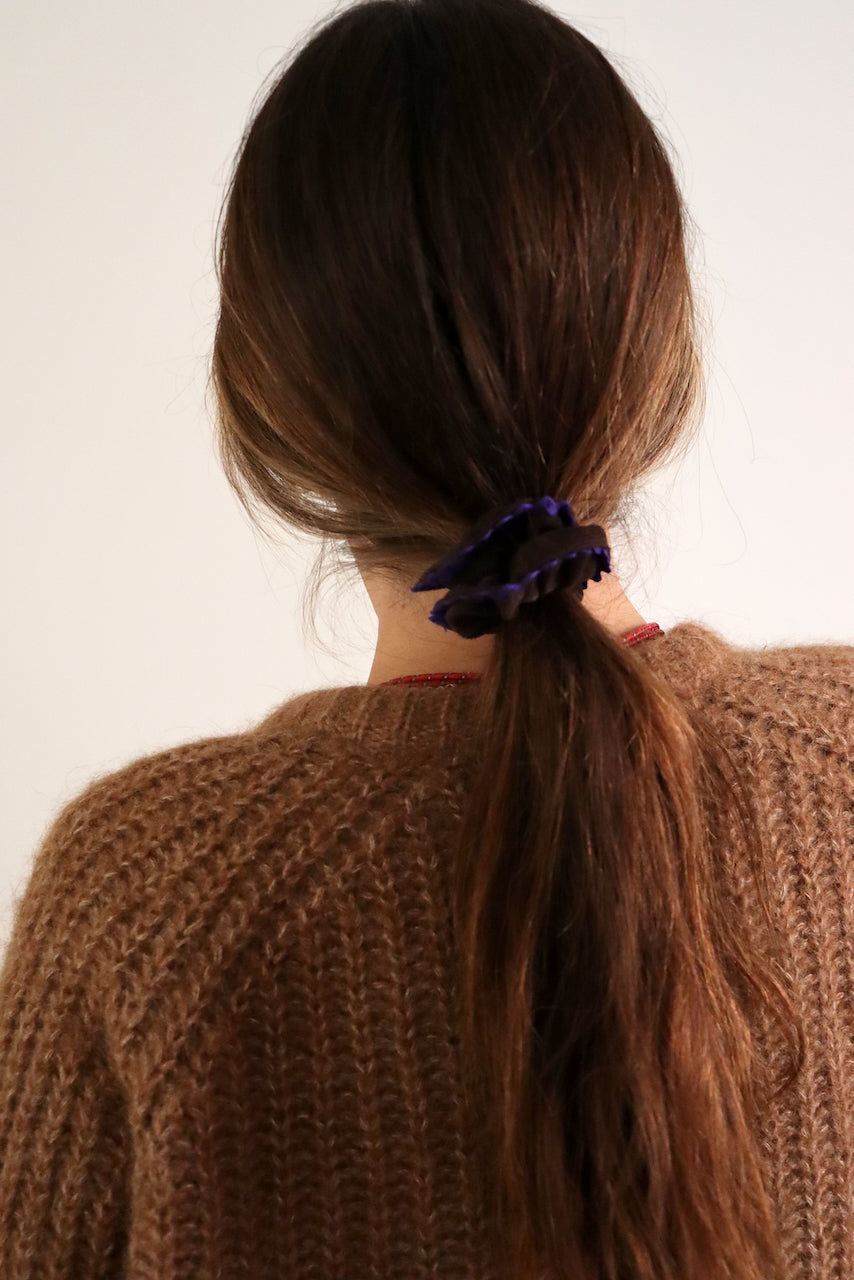 Kelly Velours marron