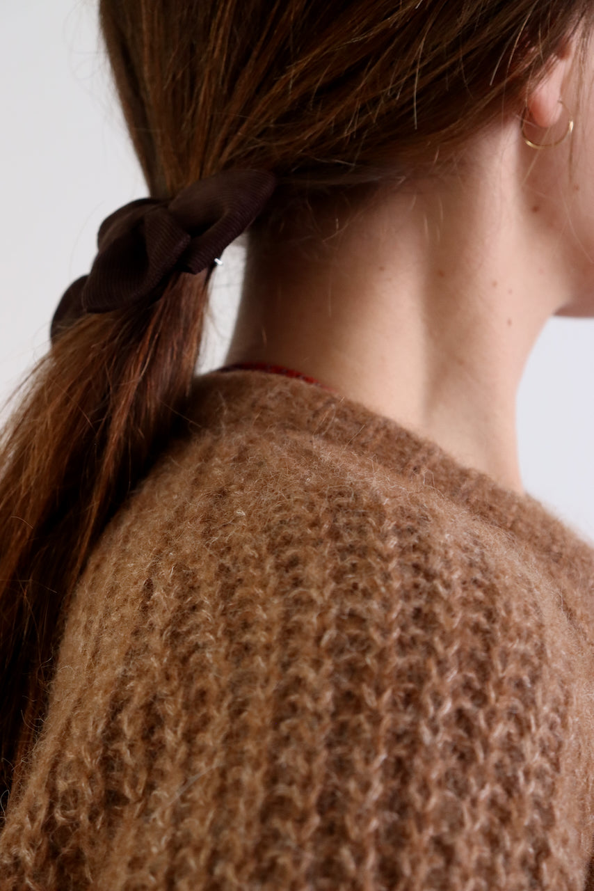 Louise Velours marron