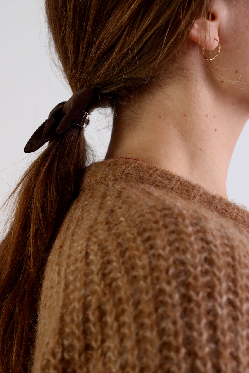 Louise Velours marron