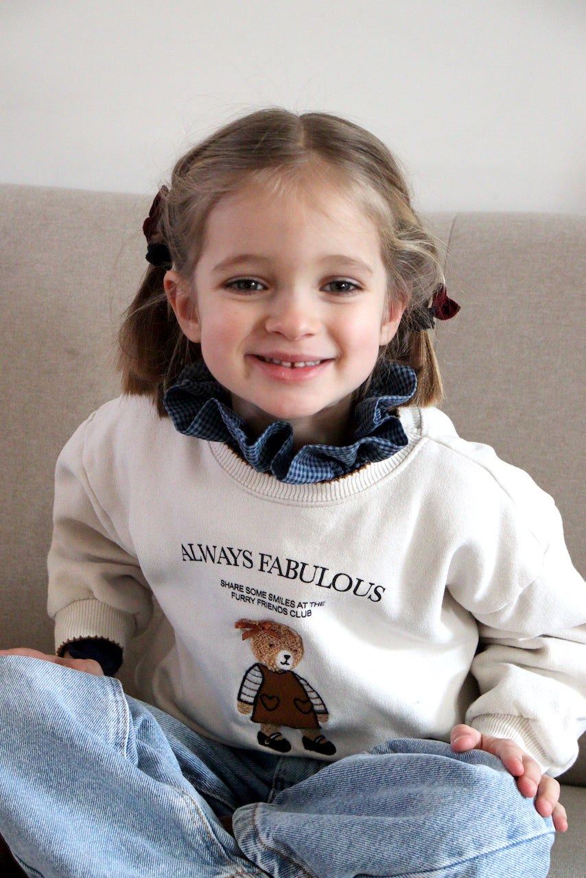 Bernie seersucker bleu