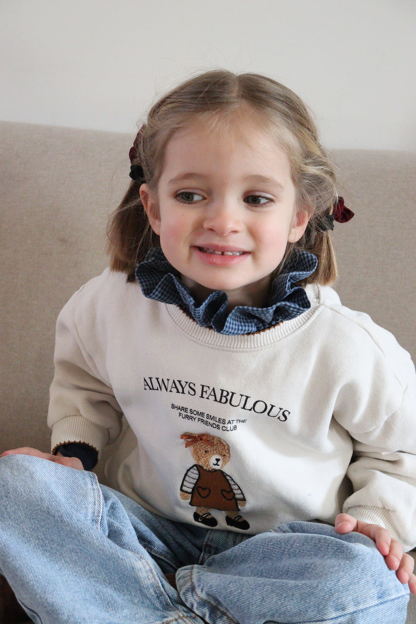 Bernie seersucker bleu