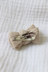Anna Pointelle Beige