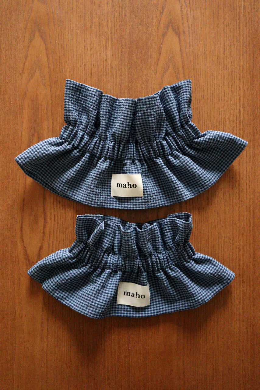 Bernie seersucker bleu