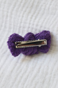Abby Velours Violet