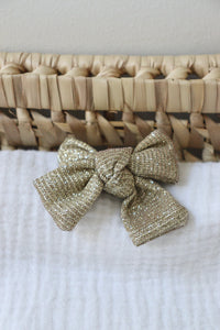 Isaure paillettes or