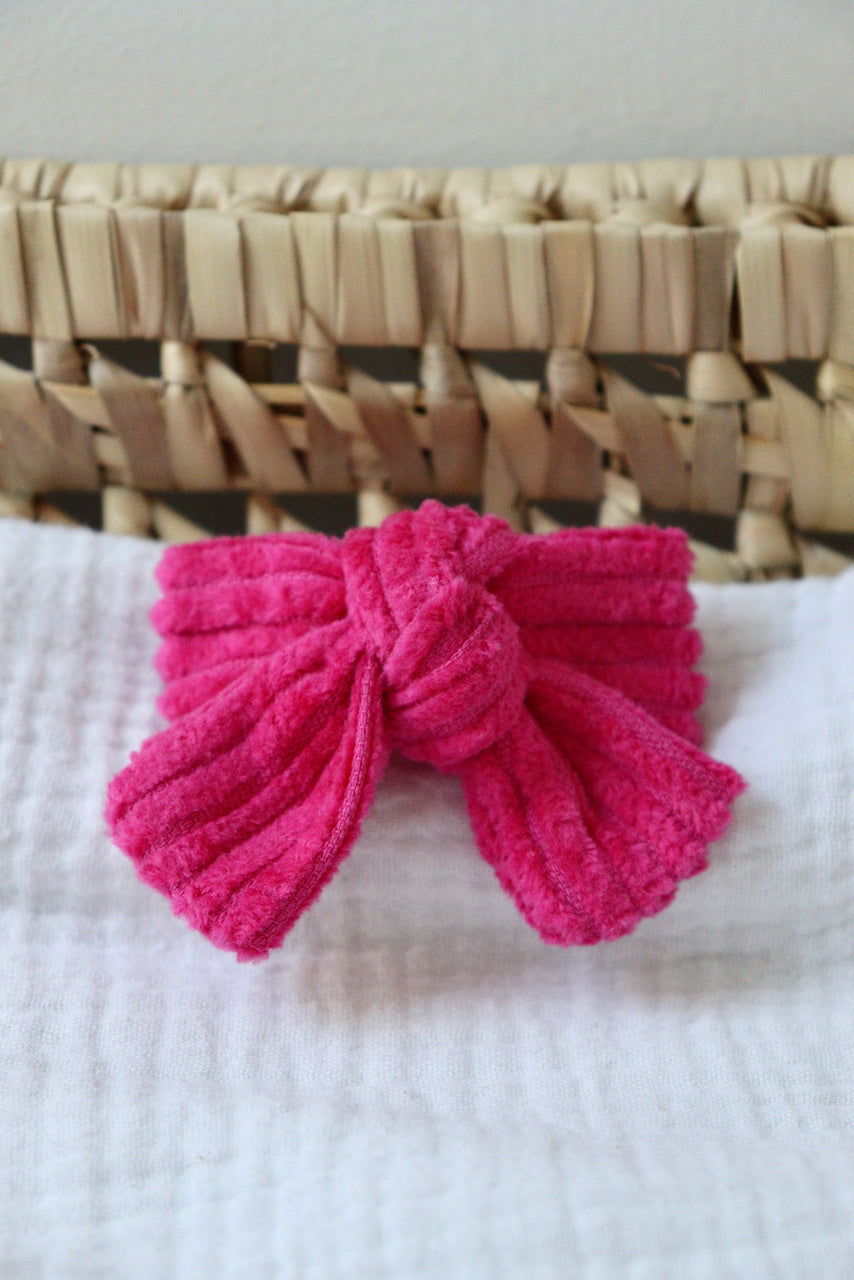 Isaure Velours Fuchsia