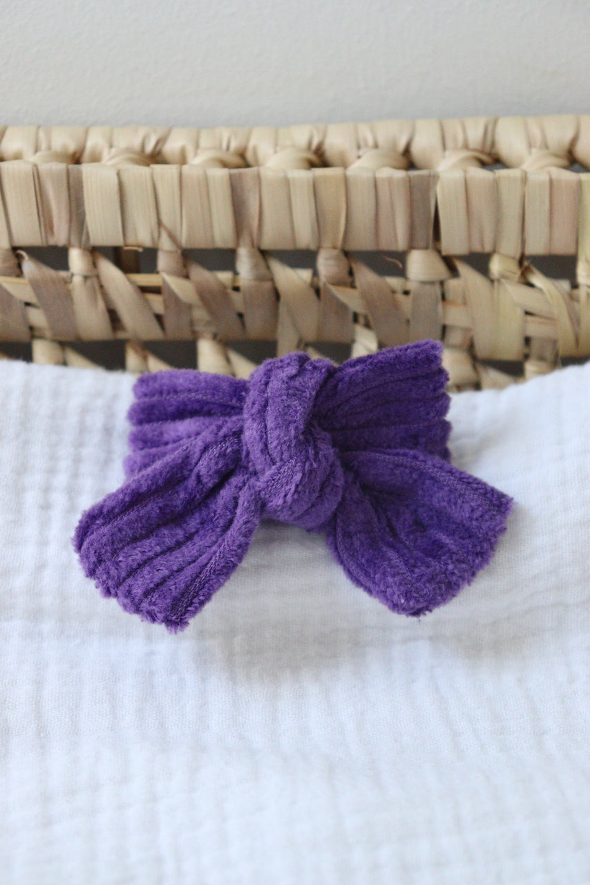 Isaure Velours Violet