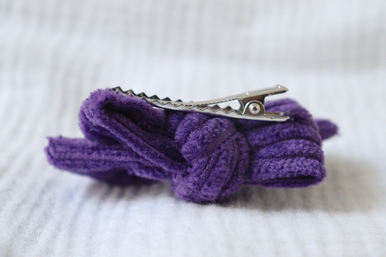 Isaure Velours Violet