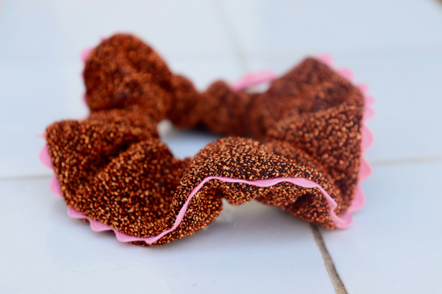 Gisèle Glitter orange
