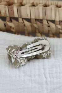 Anna gaze fleurs Olive