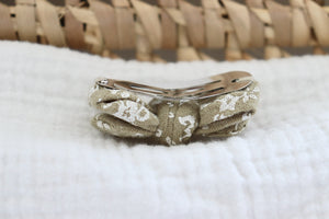 Anna gaze fleurs Olive