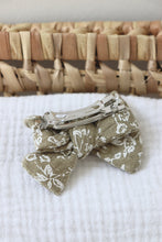 Charger l&#39;image dans la galerie, Isaure gaze fleurs Olive