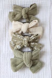 Isaure gaze fleurs Olive