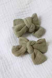 Isaure éponge Olive