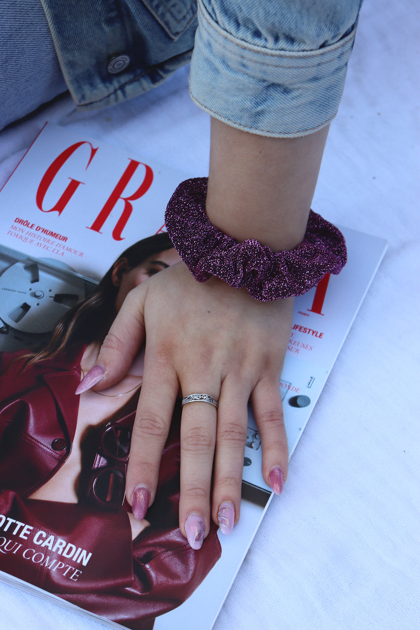 Bridget Glitter Lilas
