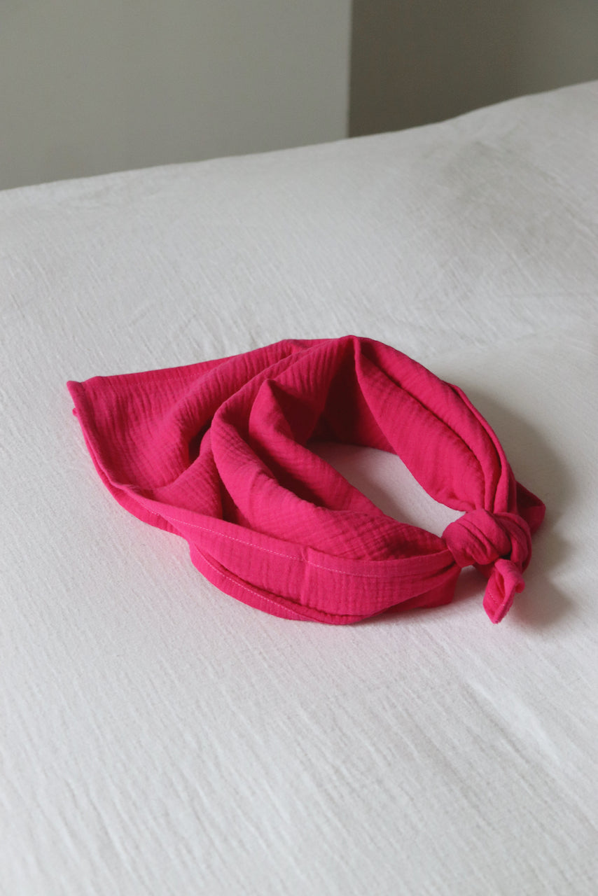 Auguste Gaze Fuchsia