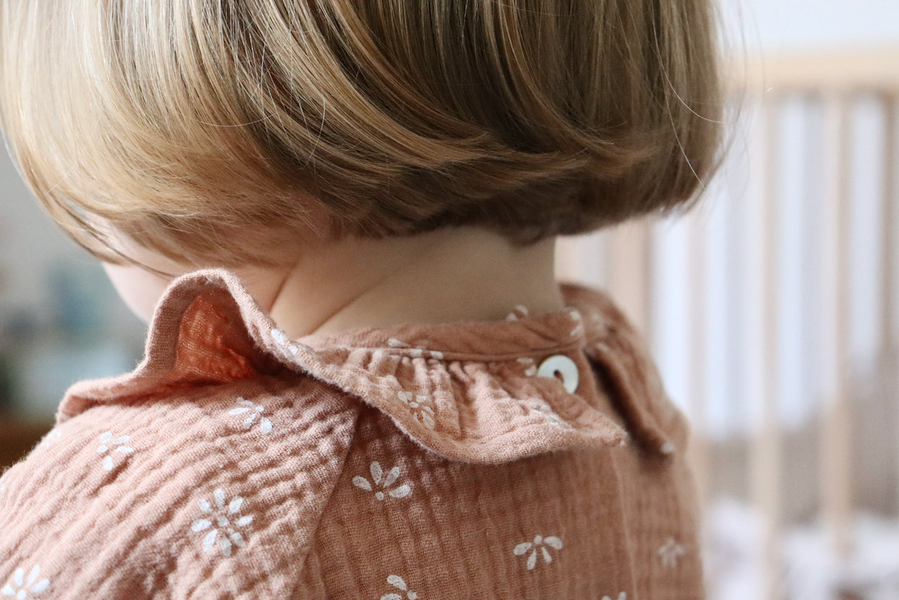 Charlie gaze fleurs Argile