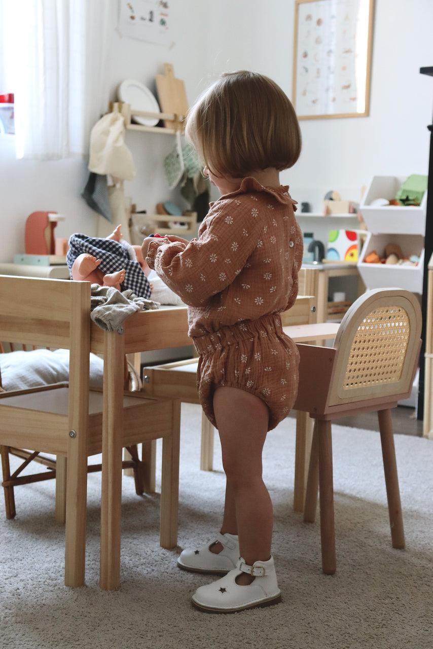 Gaston gaze fleurs Argile