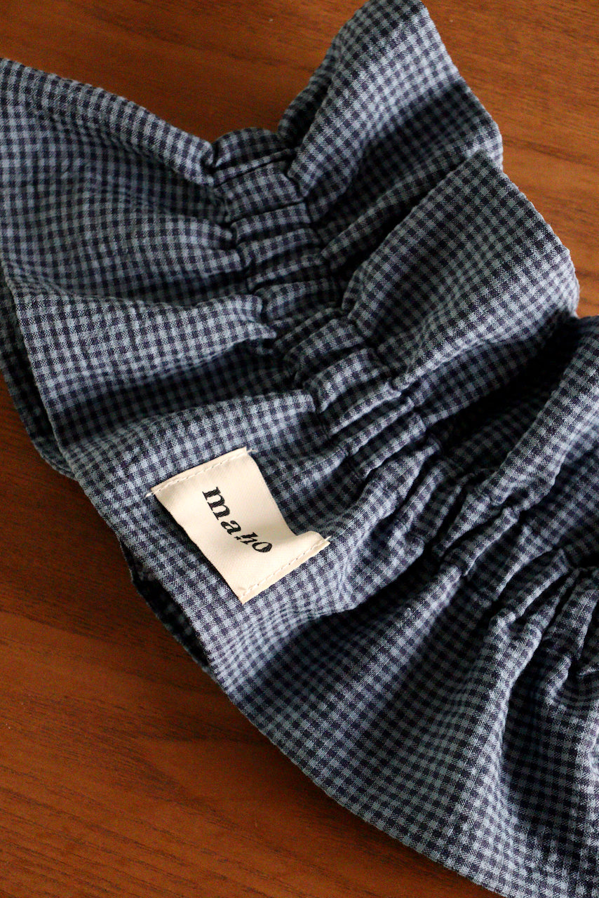 Barry seersucker bleu