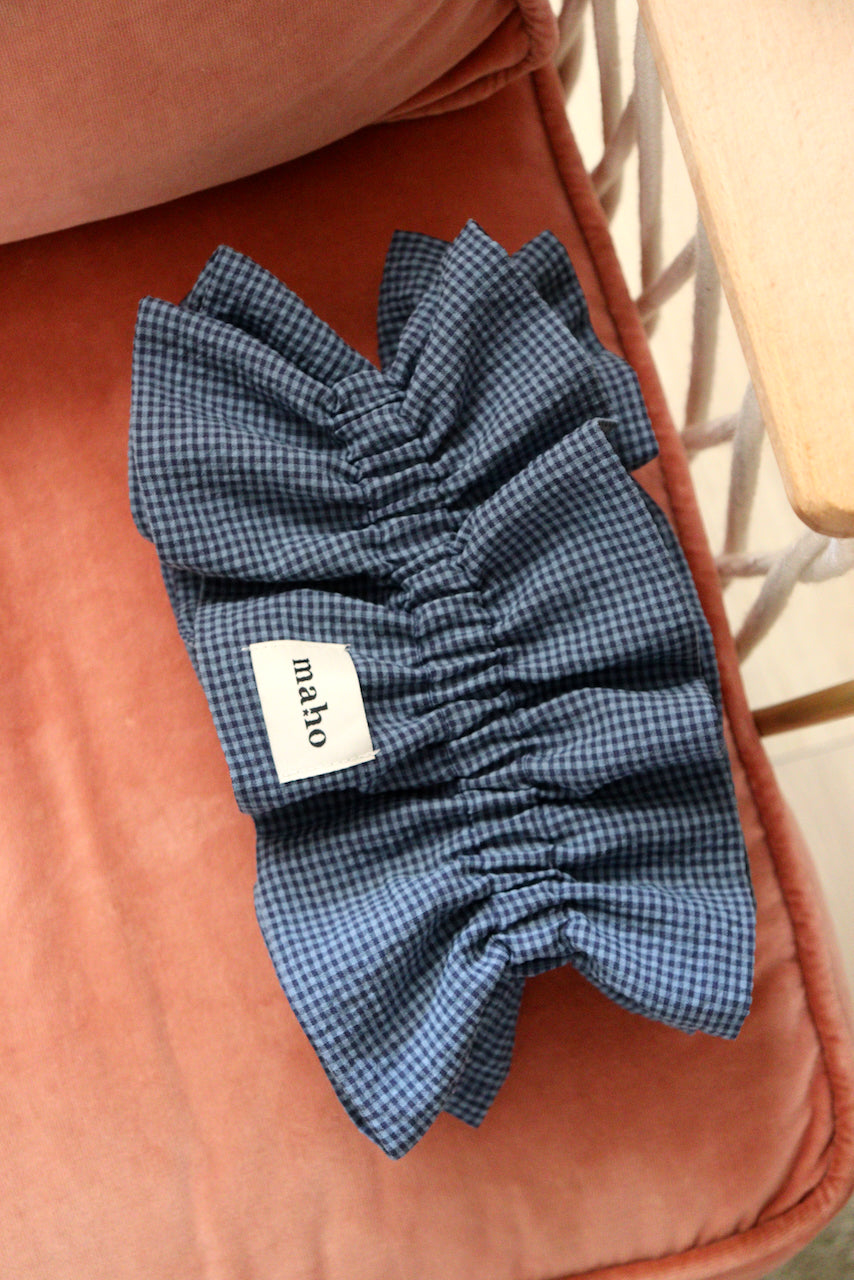 Barry seersucker bleu