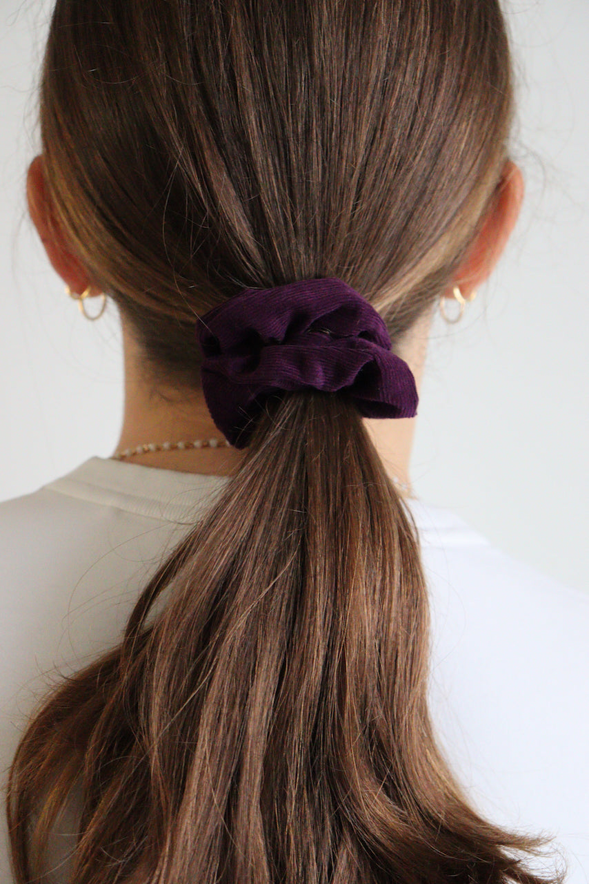 Bridget velours violet