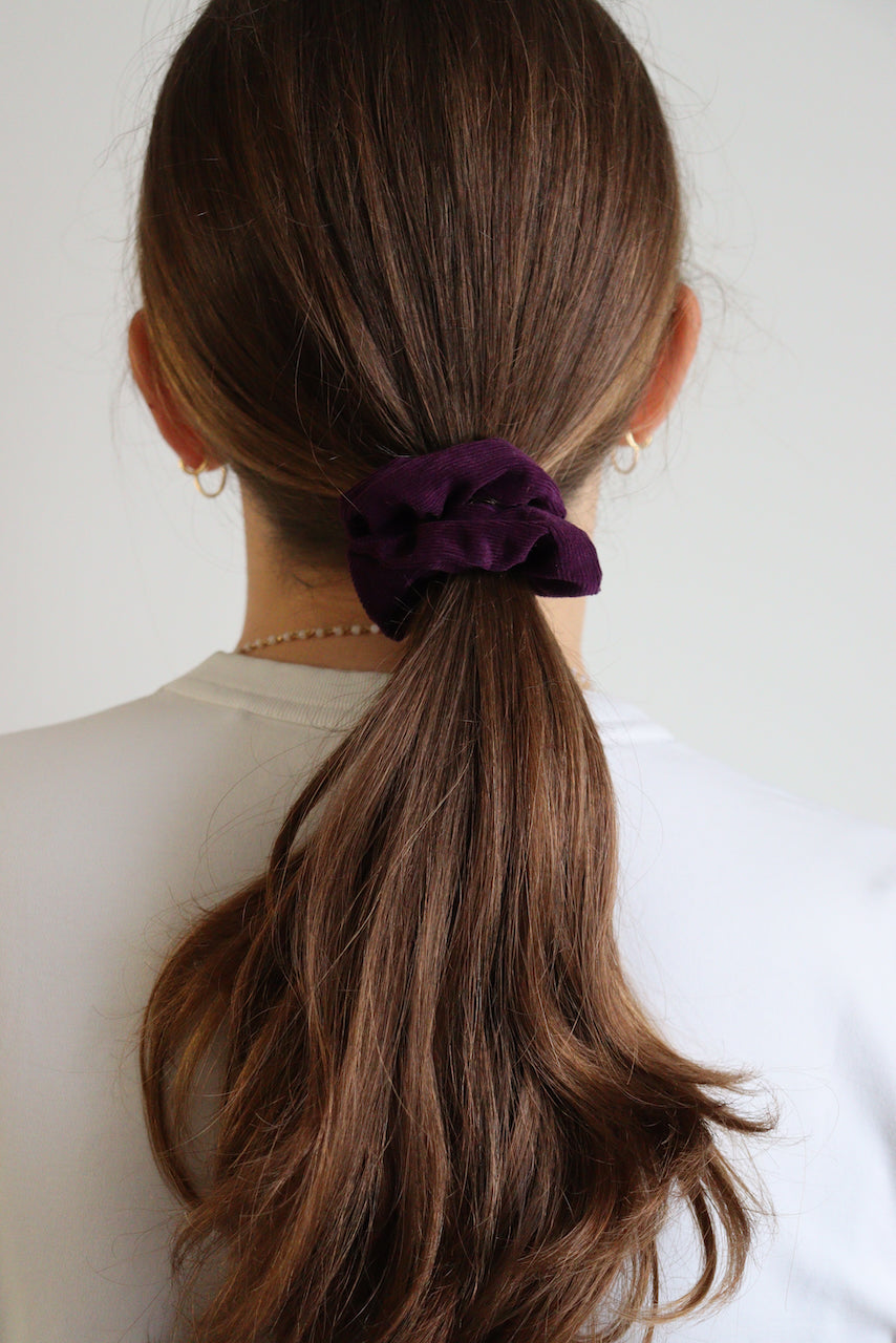 Bridget velours violet