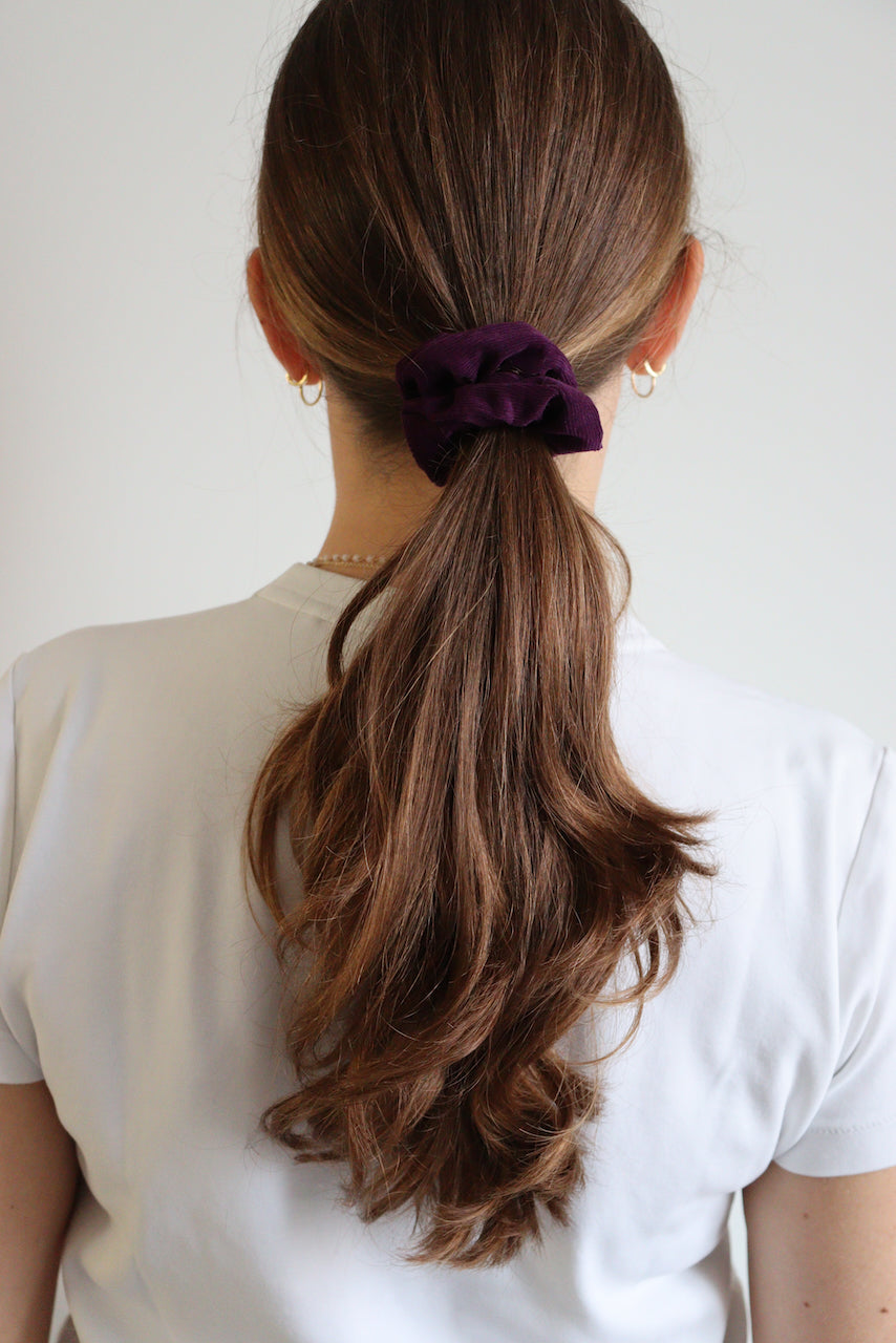 Bridget velours violet