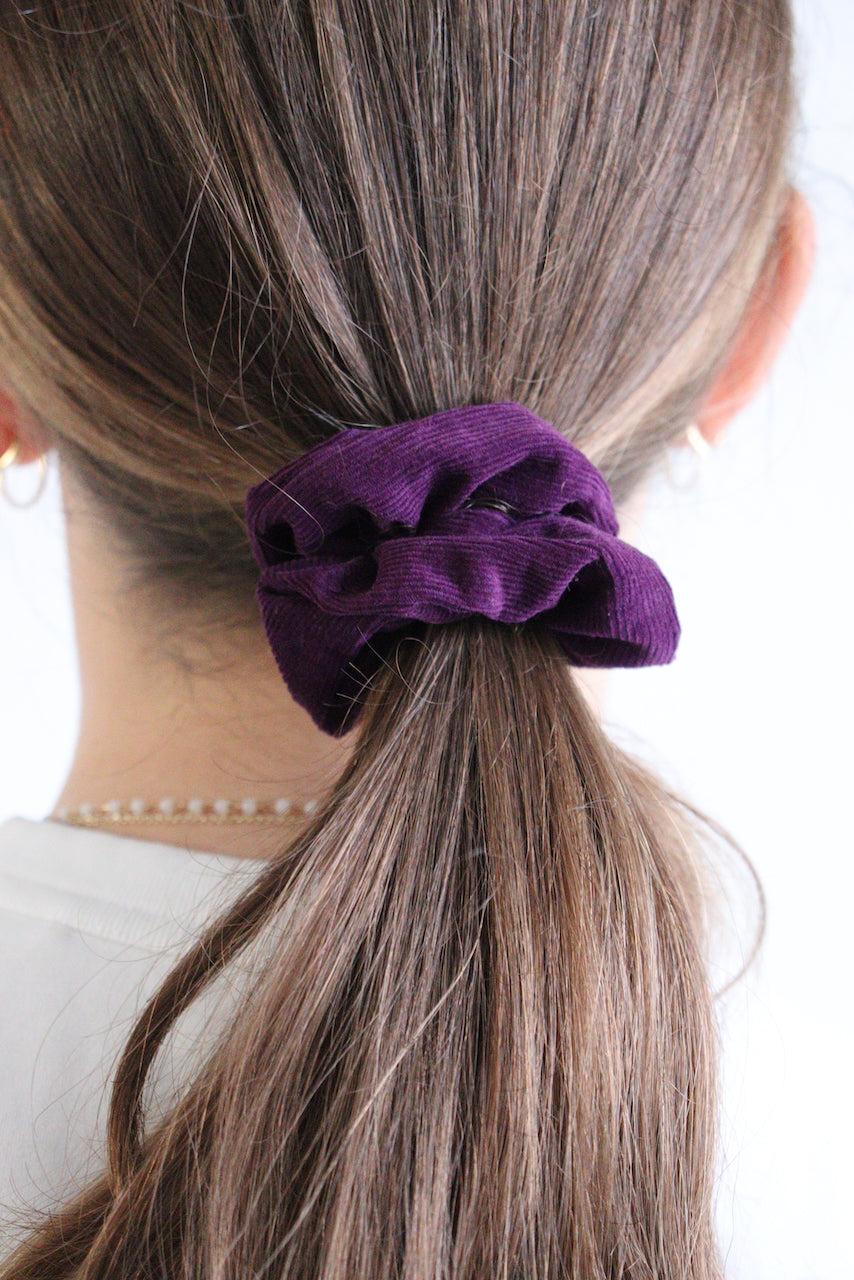 Bridget velours violet