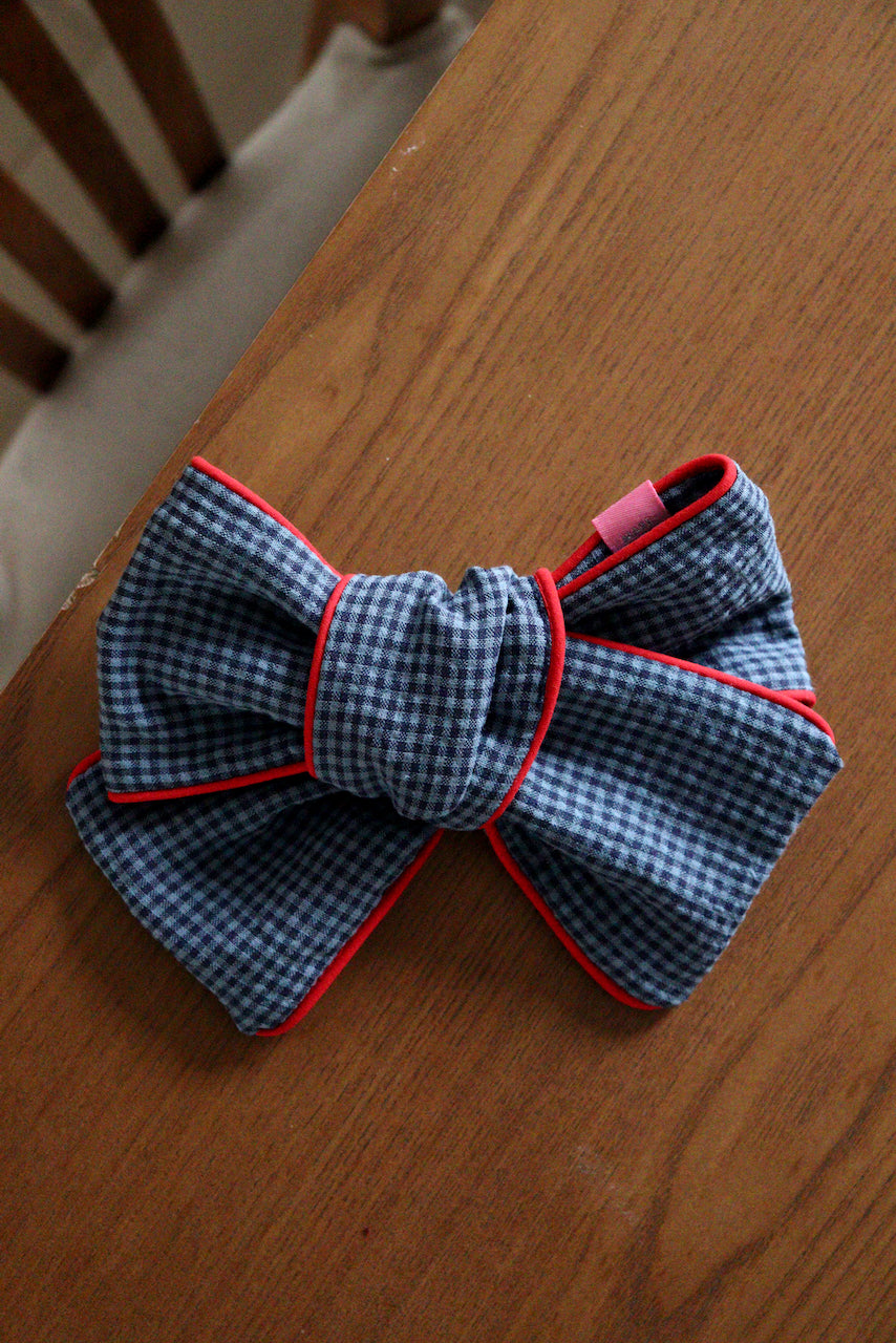 Anja Seersucker bleu