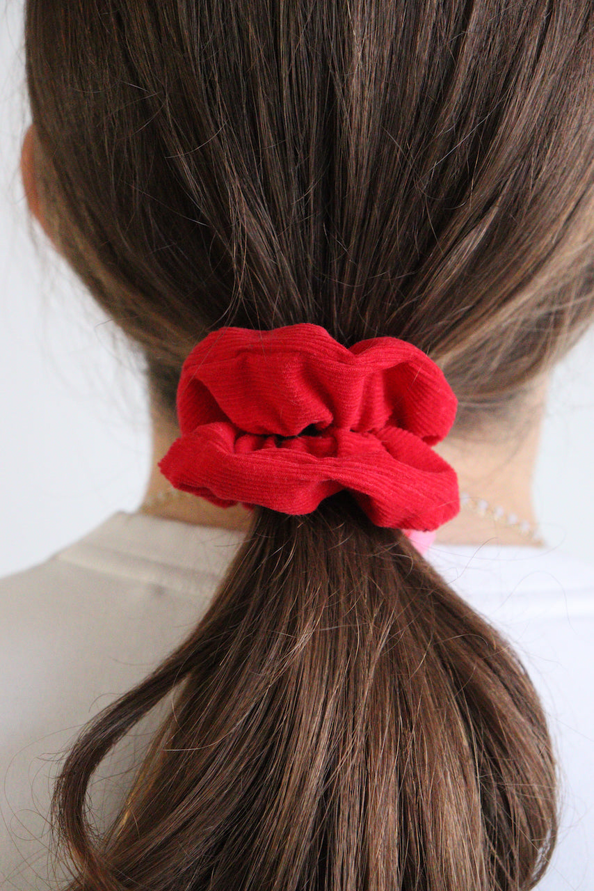 Bridget velours rouge