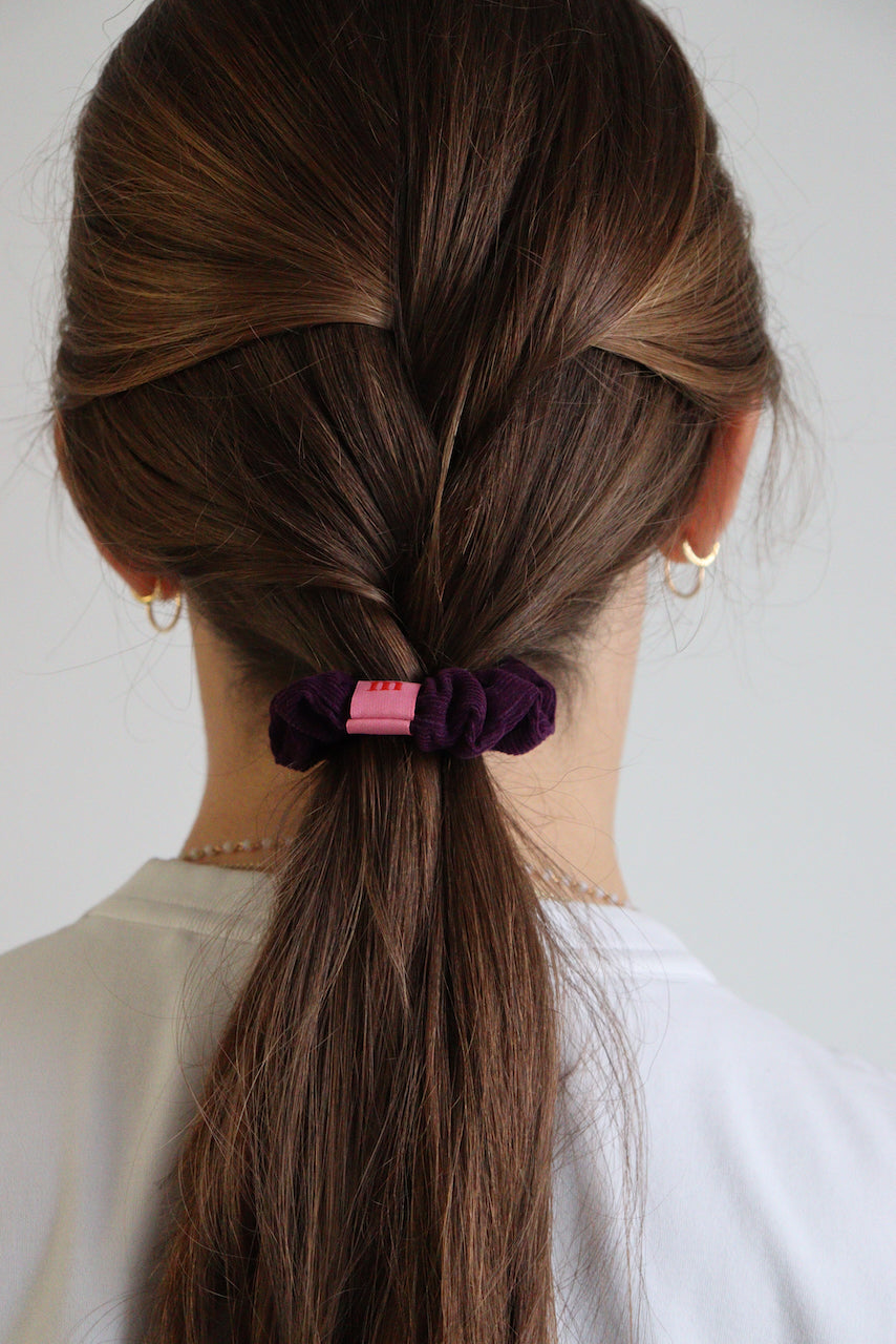 Gaby velours violet