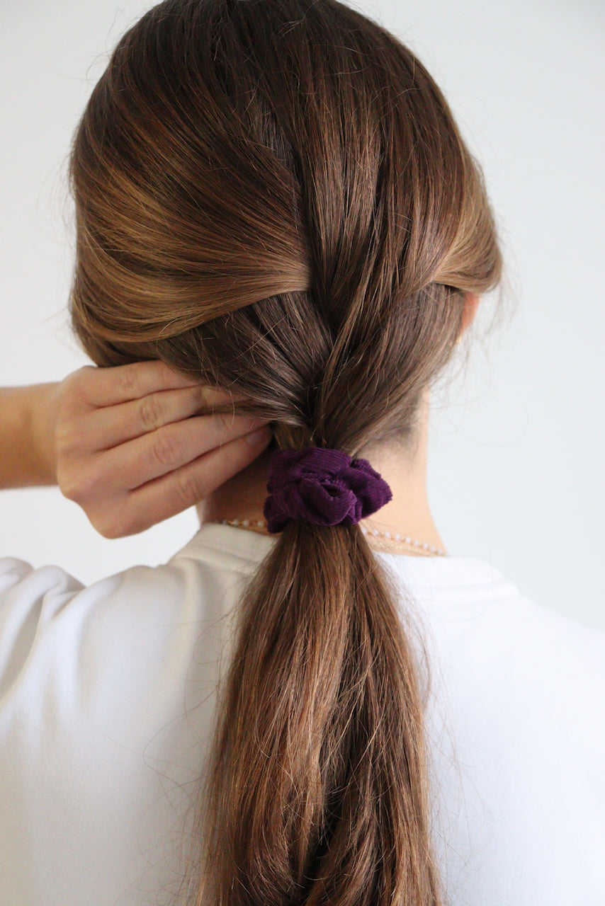 Gaby velours violet