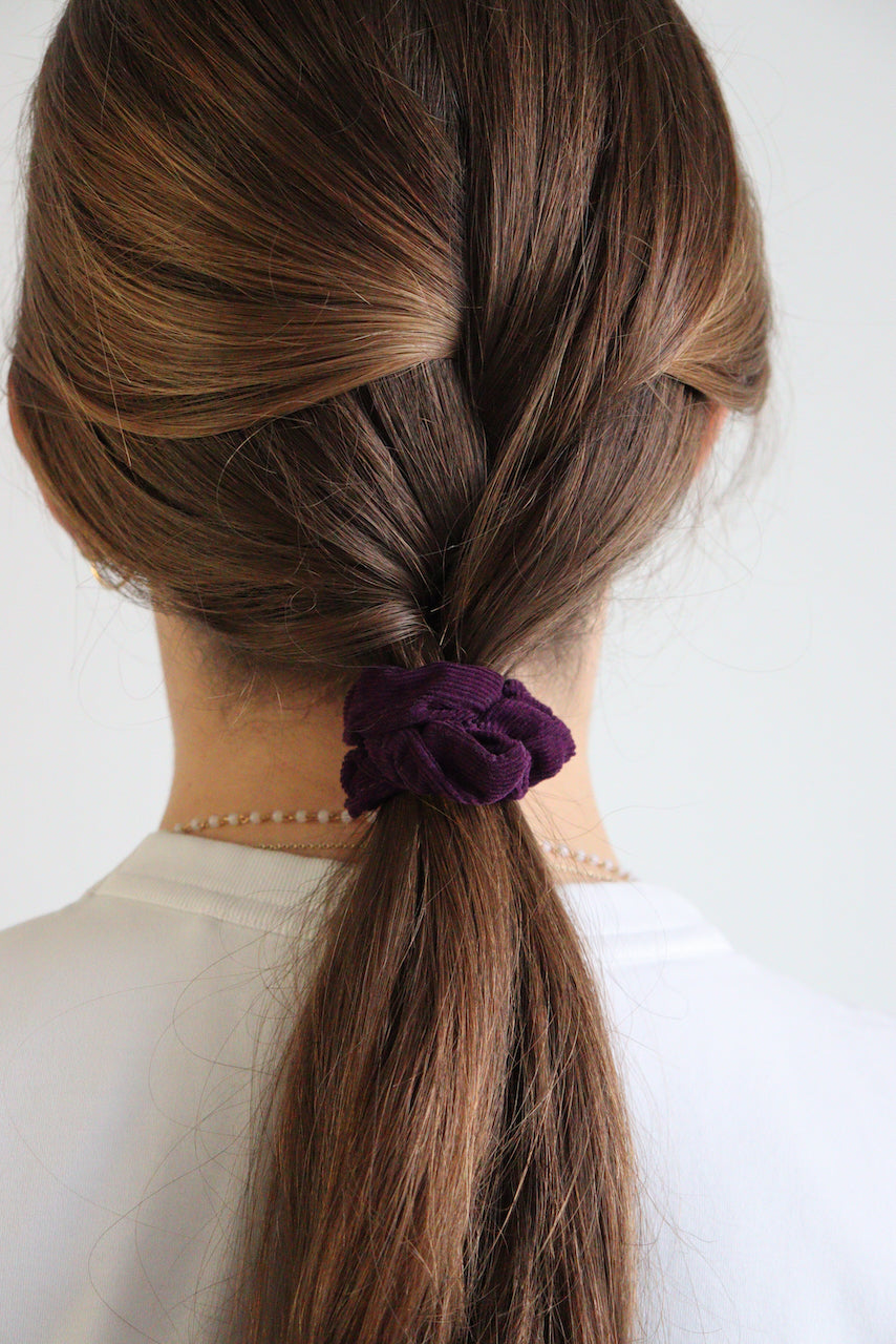 Gaby velours violet