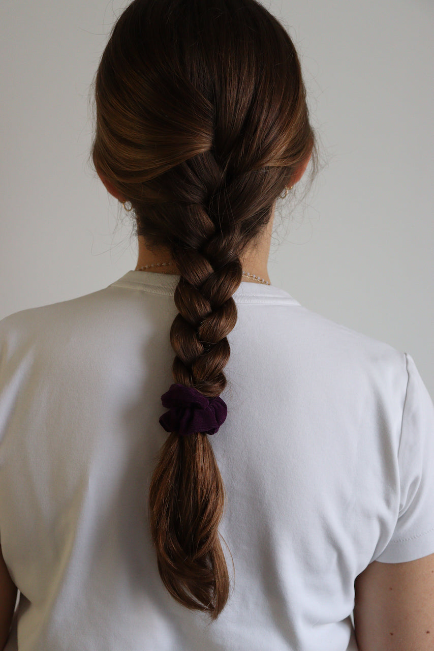 Gaby velours violet
