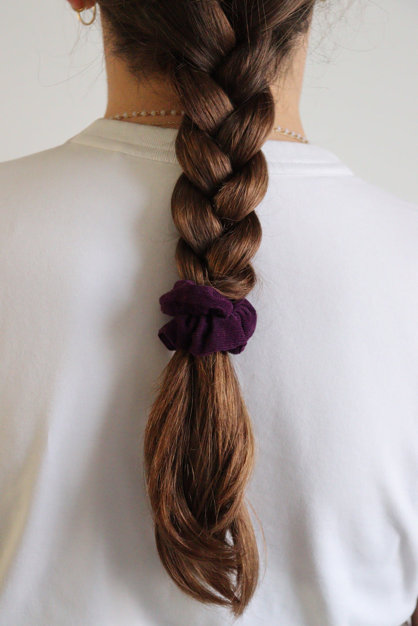 Gaby velours violet
